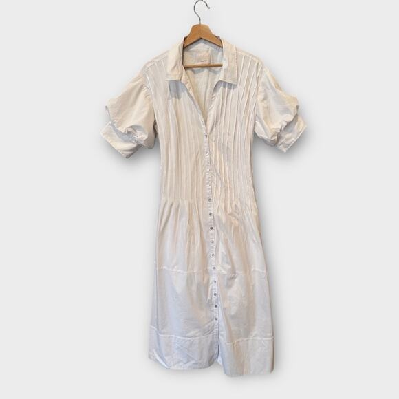 Cinq à Sept Monty Pleated Midi Dress Size 8 - Picture 5 of 13